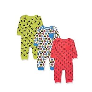 Marvel Baby Footless One Piece, set of 3 -12m